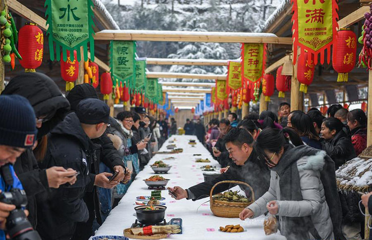 乡村美食迎新年