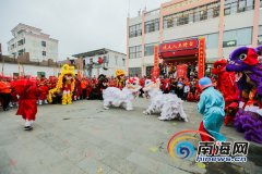 “装军巡游”闹军坡!海口冼夫人文化