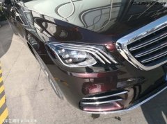 进口车2018款新款墨版奔驰S450评测体验
