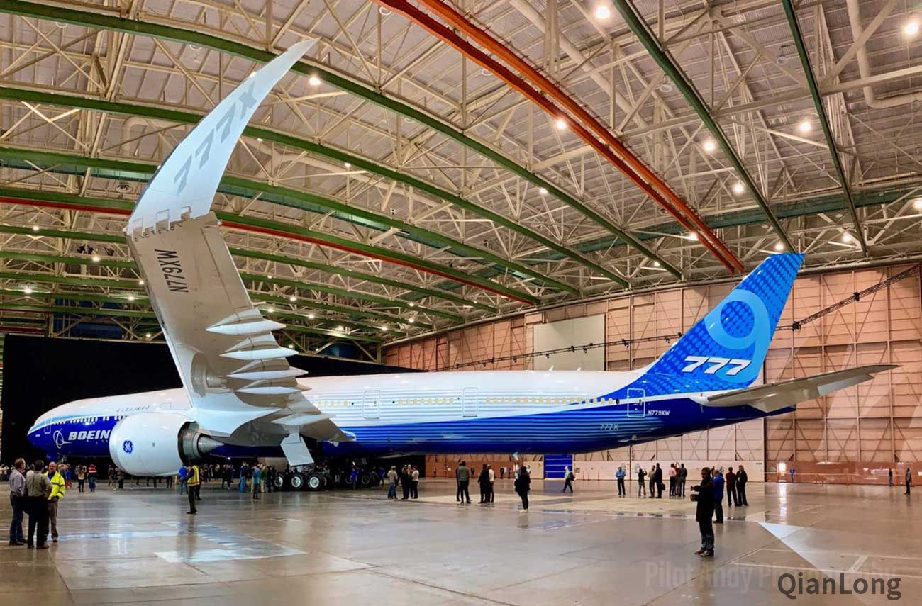06.顺利下线的波音777-9远程客机(Boeing 777-9)，即波音777X(Boeing 777X)。