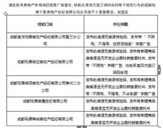发布不限购、不摇号广告 成都32家房企