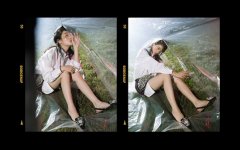 张雪迎再曝时尚大片可盐可甜青春气息