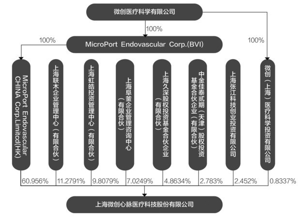 心脉医疗拟科创板上市 多家上市公司“潜伏”股东名单