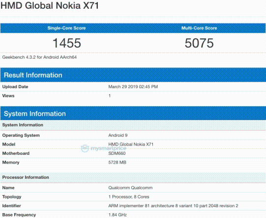 Nokia 6.2后面板曝光 将于4月2日发布