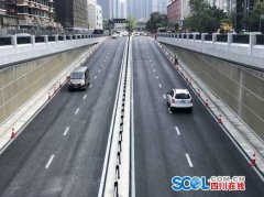 磨子桥下穿建成通车 未来直接经隧道进
