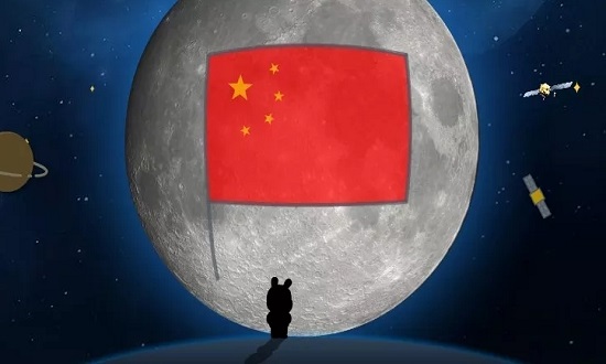 美国，给我等着，中国迟早在这里插满五星红旗！