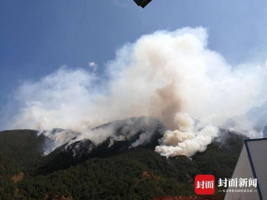 干打雷引燃火灾 突然间发生爆燃