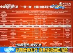 投融资体系发展为“一带一路”建设提