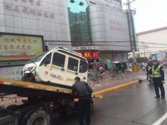 沧州交警开展治理电动车工作 顶格处罚