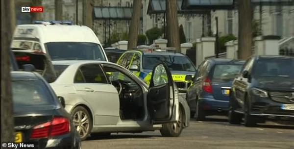 伦敦发生枪击案 嫌犯驾车撞击乌克兰大使汽车被捕