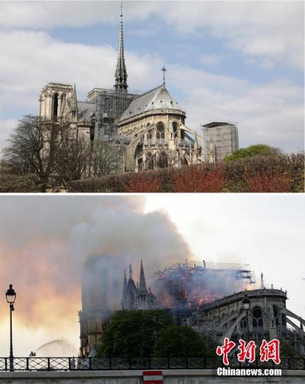 珍贵！巴黎圣母院建筑结构图曝光！起火点在哪？(图)