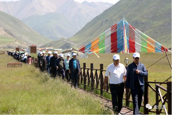 全省休闲牧业与旅游业发展现场观摩会在门源召