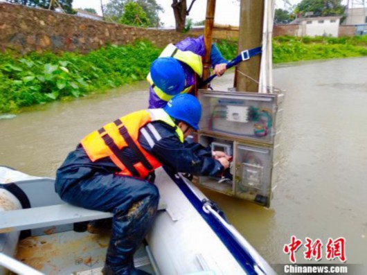 连日暴雨致广东13万户用电受影响近九成已恢复