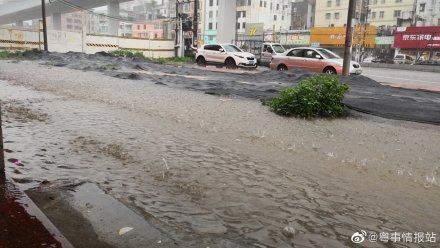 广州多区暴雨黄色预警生效 从化增城冰雹橙色预警生效