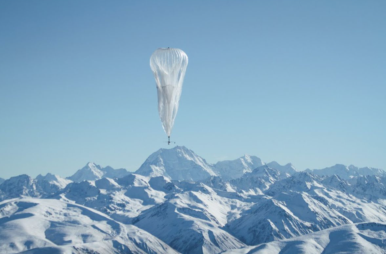 软银将向谷歌热气球上网计划投资1.25亿美元
