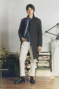 袁泉同款围裹衬衫 穿上瘦5斤你信不信?