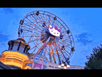 Hello Kitty乐园邀你一起品美食，看夜景，刷抖音，赢大奖啦！