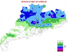今天雷雨等强对流仍是广东天气的主角