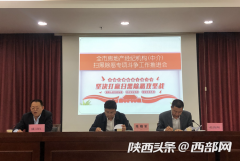 西安住建召开全市房产中介扫黑除恶推