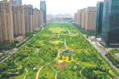 合肥绿轴公园改造提升项目基本完工即
