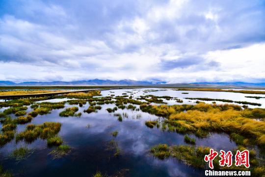 花湖风光。　若尔盖融媒体中心供图　摄