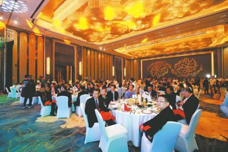 5月14日，成都熊猫亚洲美食节的欢迎晚宴——“天府家宴”举行。
