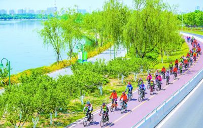 600余公裡綠道環繞北京城市副中心