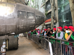 南航直升机实验室首次对公众开放 吸引