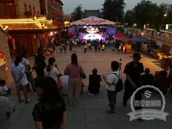 首届世界砂板大师赛在渭南老街文化旅游景区落