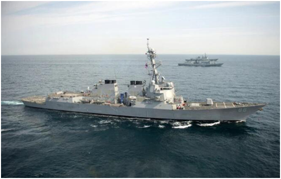 快讯！美军声称两艘军舰穿越台湾海峡