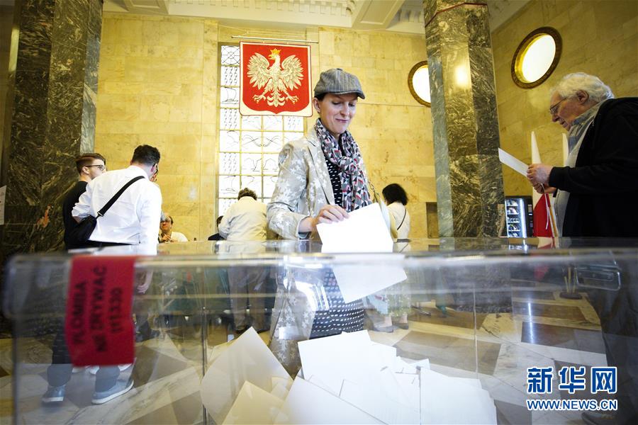 （国际）（3）波兰举行欧洲议会选举投票