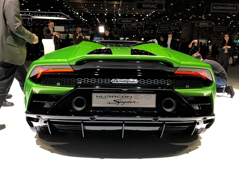 2019日内瓦车展：Huracán EVO Spyder