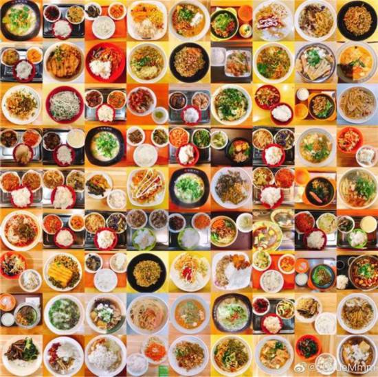 热搜！长沙一大学毕业生4年拍照近千张，全是食堂的美食