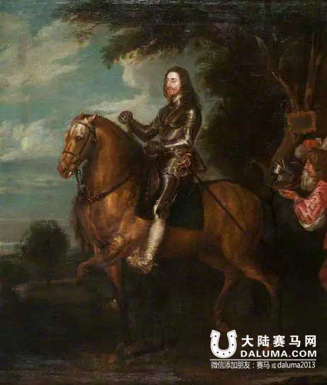 凡·戴克笔下的英王查理一世（1600-1649）骑马像