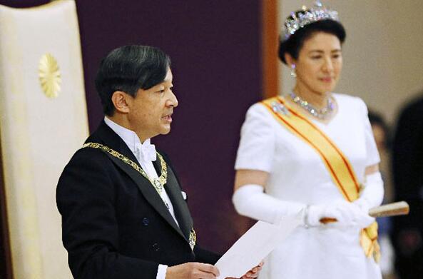 日本10月22日举行新天皇即位典礼，外国宾客人数