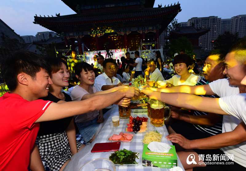 民谣、啤酒、美食…即墨古城开启130天夏夜狂欢