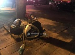 杭州一条美食街竟成了垃圾街 现场触目