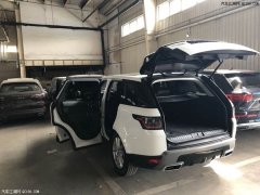 19款路虎揽运3.0汽油版黑内黑外实车体验