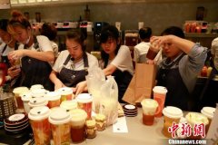 珍珠奶茶风靡日本 各色创意珍珠料理你