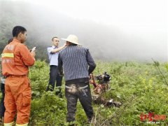 夫妻游玩绵阳千佛山被困 为求生吃野菜