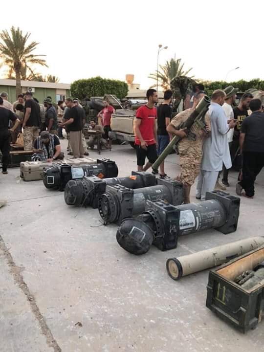 哪儿来的？利比亚国民军展示美制标枪导弹
