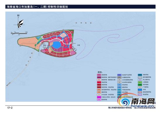 海口如意岛控规公示 定位为低碳、环保型高端旅