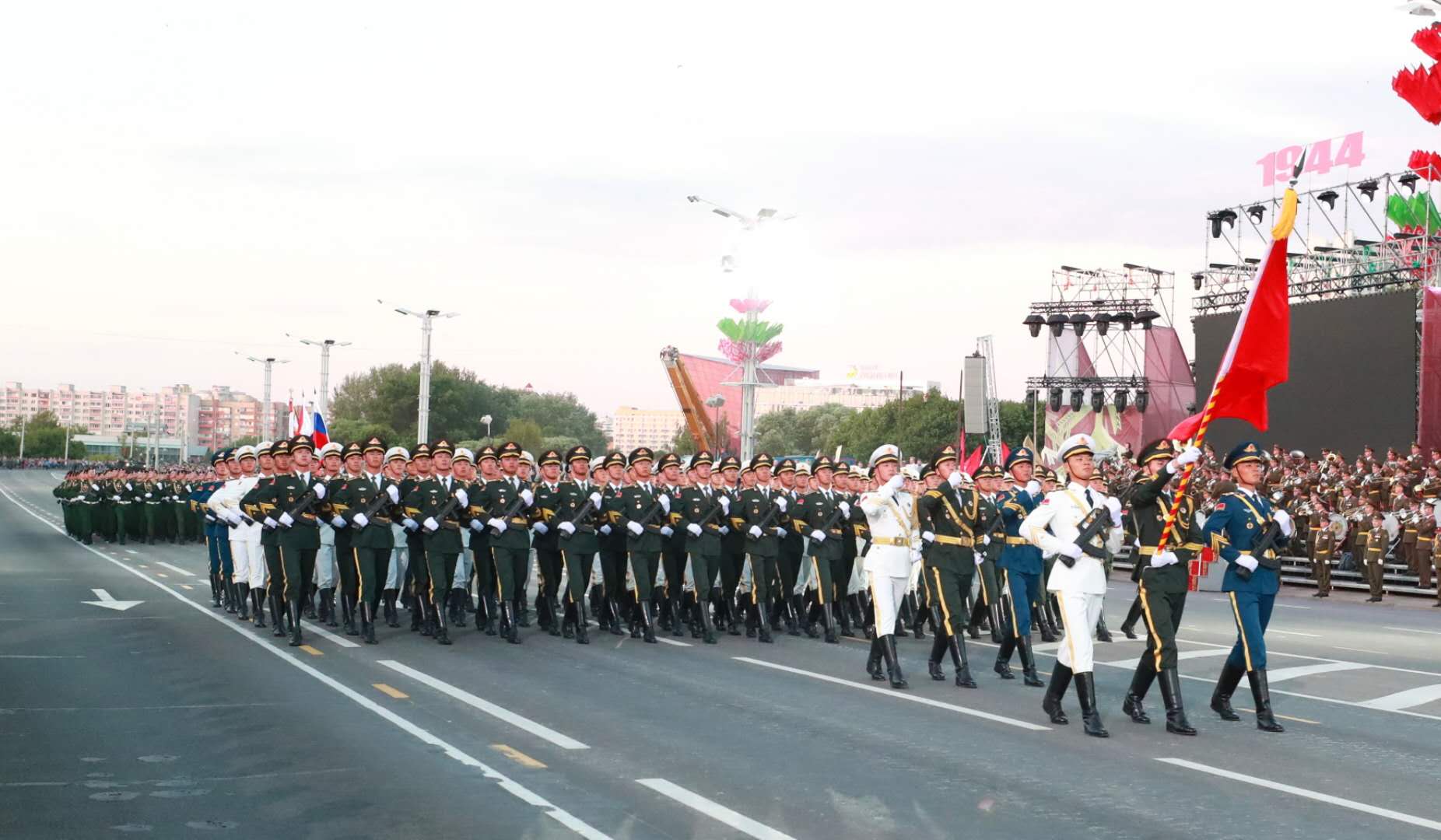 解放军仪仗大队将再度亮相白俄罗斯阅兵式