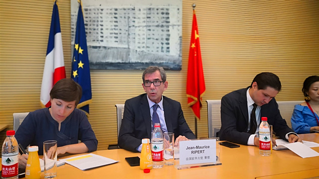 法国驻华大使：若2020年中欧投资协定顺利签订，
