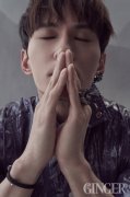 徐正溪的水墨国风时尚大片释出光晕流
