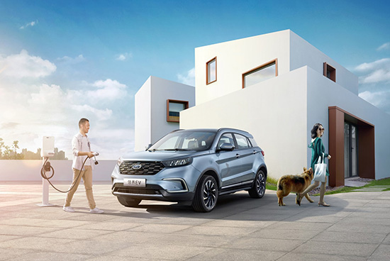 福特中国首款纯电动SUV领界EV开启预售