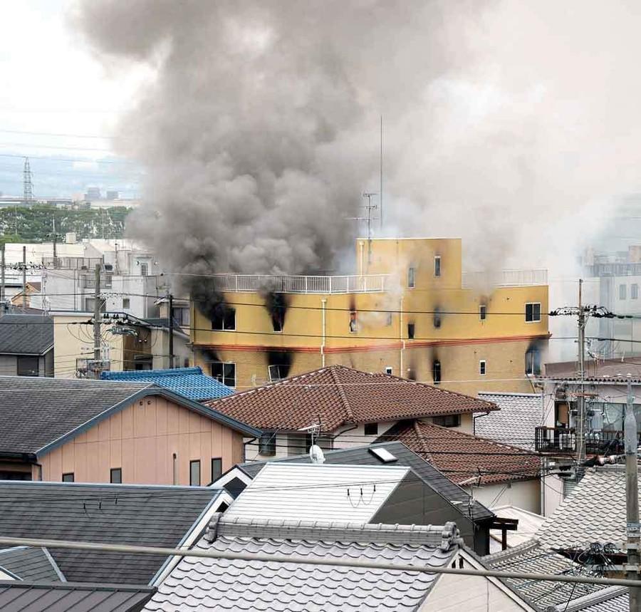日本京都纵火案嫌犯身份确定 因严重烧伤仍在昏