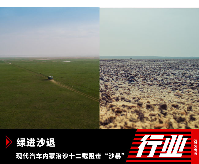 绿进沙退  现代汽车十二载内蒙阻击“沙暴”
