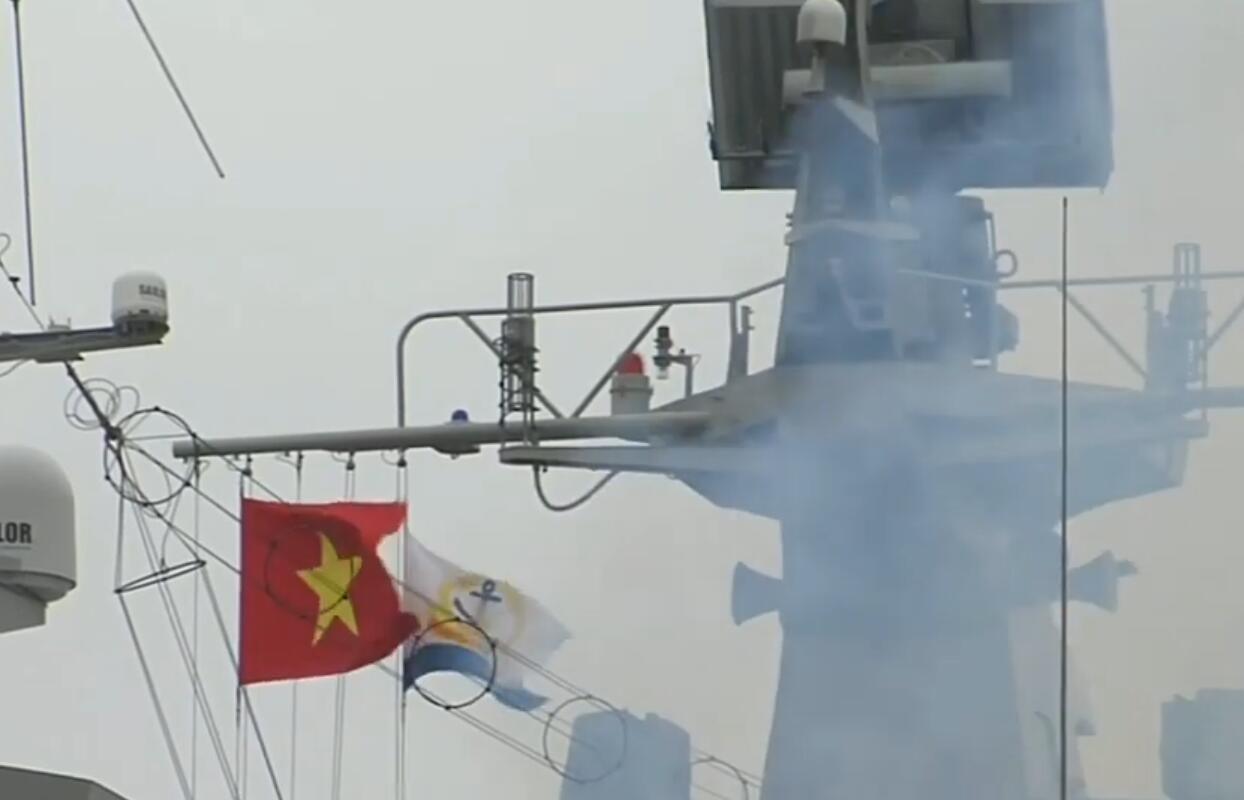 越南海军最强战舰访问俄罗斯 将参加俄海上阅兵