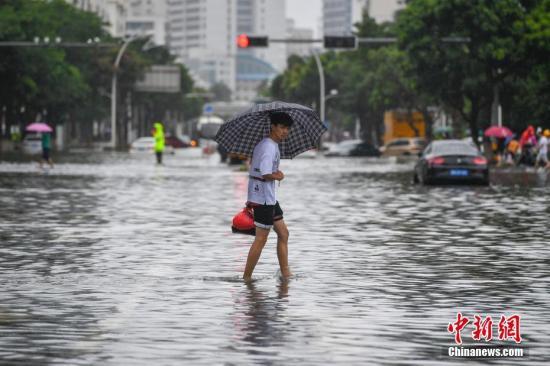 暴雨蓝色预警发布 陕晋吉桂四省份部分地区有大